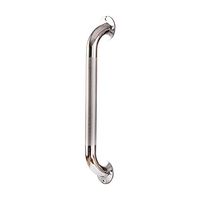 DMI Textured Steel Grab Bar for Bath and Shower Safety, 18 inch, Silver