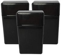Fujima Divided Black Cigarette Strong Box - 100's (3)