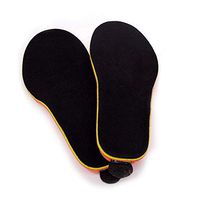 gLoaSublim Rechargeable Heated Insole Warming in Winter,Electric Heated 3-Gear Temperature Insoles Remote Control Winter Warm Shoe Pads Black 41-46