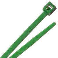 CBR3.75GN - 4" Standard Carbon Nylon Cable Ties 100 piece pack green