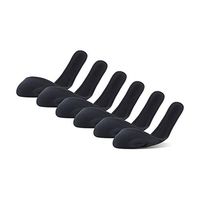 PEDS Women's Cushioned Insole Liner, 6 Pairs, black, Shoe Size: 5-10