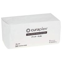 CURAPLEX Non-STERILE, Gauze Sponge, Woven, 4IN X 4IN, 12-PLY, 200/BG 10BG/CS (CASE)