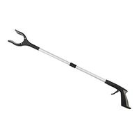 Muou 32" Foldable Reacher Grabber, Garbage Picker Upper Tool, Trash Grabber, Rotating Hand, Long Duty Grip Arm, Mobility Aid Extender Gripper Tool