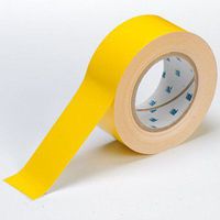 Brady - 104342 ToughStripe Floor Marking Tape - Yellow, Non-Abrasive Tape - 3" Width, 100' Length