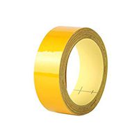 JoyShopping Reflective Waterproof Safety Warning Tape Sheeting Sticker Yellow2 CN -