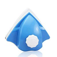 Happy Time Magnetic Adjustment Double Sided Glass Rub Magnetic Glass Cleaner Single Double Layer Glass General Purpose Glass Cleaner,Blue