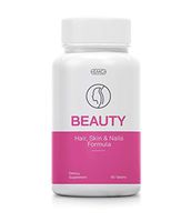 Beauty Natural Hair, Skin, Nails Herbal Formula. Supplement for Women. with Biotin & Collagen (hyaluronic Acid) for Faster Growth, Younger, More Attractive Look. Big Complex of Essential Vitamins