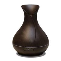 AromaCasa Deluxe Scent Diffuser, Wood Diffuser for Essential Oils, Luxurious Diffuser, Aromatherapy Diffuser, Ultrasonic Diffuser for Essential Oils, 400ml Water Reservoir