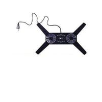 NEEWER® 2 Fans USB Cooling Pad Folding for Travel!