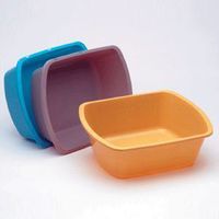 WASH BASIN RECTANGULAR GOLD (EA)