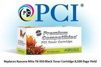 Premium Compatibles Inc. TK950PC Replacement Ink and Toner Cartridge for Kyocera Mita Printers, Black