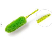OKOKMALL US--Soft Microfiber Cleaning Feather Duster Magic Dust Cleaner Handle 5 Colors New T