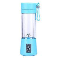 FAgdsyigao 420ml Juicer,Multipurpose Portable Blender Rechargeable Plastic Juicer Egg Extractor Blue