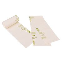 Earth's Natural Alternative ECBAG13 coun Compoastable, 13 gallon/49.21 Lite/52 Quart, 30 Count, Extra Thick 1 MIL, Scra, 0.8, Tall Kitchen Trash Bag, Biodegradable Food Scraps, Yard Waste Bag