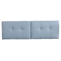 Qi Peng Mat Cushion - Nordic Linen Sponge Cushion Large Backrest Removable and Washable Suitable for No Bed Backplane Sofa Cushion (Color : C, Size : 130cm)