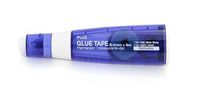 Plus Double Sided Glue Tape, Blue, 1/3" x 26' (1 Unit)