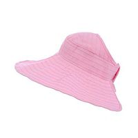 Meidexian888 Summer Parent-Child Cap, Women Girl Lady Breathable Solid Hat Beach Hat Family Hat Cap (Pink, 56cm-60cm)