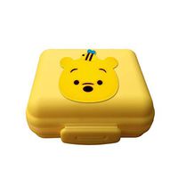Winnie The Pooh Pill Box Case Organizer Anime Portable Small Storage Box One Week Sealed Square Travel Seven Grid Color