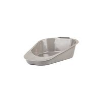 Medegen H100-11 Fracture Bedpan, Gray, 34 oz Capacity, 13" x 8" x 3.4" x 1" Size, Pack of 50