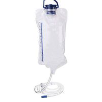 Fencia Reusable Enema Bag Kit for Colon Cleansing with Silicone Hose Colon Cleansing/Detox Enemas, with Easier Flow-Control