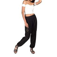 Pantalones harem de mujer Mlide Hippy Aladdin Boho Style Yoga Pantalones Harem Pantalones Bloomers ocasionales