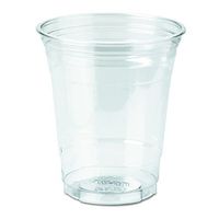 Dixie 12 oz. PETE Plastic Cup by GP PRO (Georgia-Pacific), Clear, CP12DX, 500 Count (25 Cups Per Sleeve, 20 Sleeves Per Case)