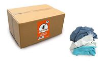Tuf-Clean 99401 Terry Cloth Remnants/Rags, 100% Cotton, Assorted Colors, 15 lb Box