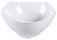 Yanco CAT-3614 Catering 6.5 qt Bowl, 14" Length, 14" Width, 5.75" Height, Melamine, White Color, Pack of 6