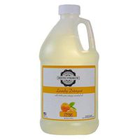 Laundry Detergent Liquid, 100% Pure Orange Essential Oils, 64oz, 64 Loads
