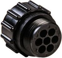TE CONNECTIVITY/AMP 211399-1 CIR Connector, Plug, Size 13, 7POS, Free Hanging