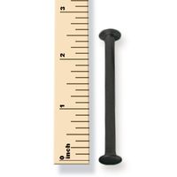 2.5 in. Black Aluminum Chicago Screws/Screw Posts (Qty 100 Sets)