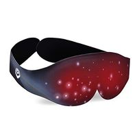 Heated Eye Mask - USB Dry Eye Mask, Electric Heating Eye Mask, Far-Infrared Therapy, Adjustable Temperature, Sleeping Heated Eye Mask, Sleep Mask to Relieve Dry Puffy Eyes