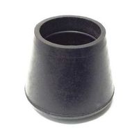 Protective Leg Tip, Slipon, Rd, 1-1/8", PK25