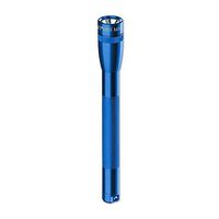 Maglite M3A116 Mini Maglite 2 Cell AAA Blue Mag Flashlight w/ Clip & Batteries