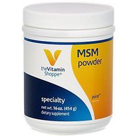 The Vitamin Shoppe MSM Powder 1,000MG (Methylsulfonylmethane), Supports Joint Health Function (16 Ounces Powder)