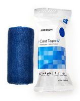 Tape CAST BLU LF 4"X4YDS 10EA/BX MCK Brand