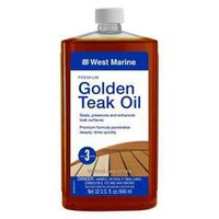West Marine Premium Golden Teak Oil, Quart
