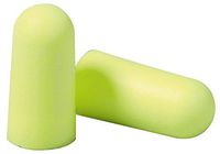 3M 3121250 E7A7Rsoft Yellow Neon Soft Foam Earplugs, Uncorded, Regular Size, 200 Pairs