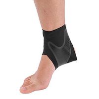 Tbest Ankle Support Brace Breathable Neoprene Sleeve Adjustable Ankle Wrap Protects Against Chronic Ankle Strain Sprains Fatigue for Basketball Foot Support Unisex(L-1 Pair)