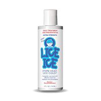 Lice Ice Extra Strength (4 FL OZ - Color Free), Head Lice Treatment for Kids and Adults, Safe & Non-Toxic Formulation | Family Size – Made in USA