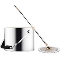 MOP Spinning and Bucket Cleaning Set Hand Pressure Single Barrel Washing and Dehydrating 2 in 1 Cloth3