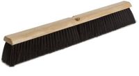 Magnolia Brush 2024 LH Line Floor Brush, Plastic Bristles, 3" Trim, 24" Length, Black (Case of 12)