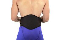 Back-A-Line Sport Support Belt With Orthopedic Lumbar Pad - Corrects Spinal Mechanics and Relieves Back Pain (Large)