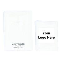 Mini Tissue Pack - 250 Quantity - $0.95 Each - Promotional Product/Bulk/Branded with Your Logo/Customized