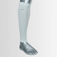 Zamst LC-1 Calf Compression Sleeve, White, Small