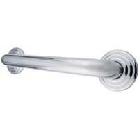 Kingston Brass DR314181 Designer Trimscape Restoration Decor 18-Inch Grab Bar with 1.25-Inch Outer Diameter, Polished Chrome