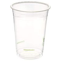 AmazonBasics Compostable 16 oz. Cold Cup, Clear, Pack of 1,000