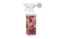 NI-712 Odor Eliminator Orange Spray (4 Bottle) Powerful air Odor Eliminator with an Amazing Fresh Orange Fragrance