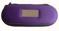Visnow(TM) Small Size Electronic Cigarette Storage Case Bag E-cig Pouch Double Zipper for Ego Cigar (Purple)