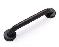 Lifeline Straight Grab Bar – Matte Black | Concealed Mount | Smooth Grip | 16 Inch